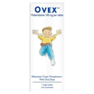 Ovex Tablet - Threadworm Treatment, 1 Single Tablet