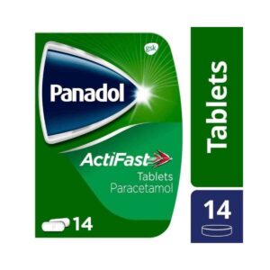 Panadol Actifast Compact Paracetamol Tablets, 14 Tablets