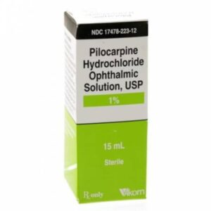 Pilocarpine Eye Drops 1%, 10ml
