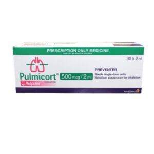 Pulmicort Respules 0.5mg/2ml – Budesonide Nebuliser Suspension, 20