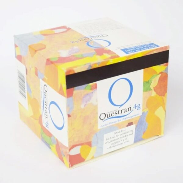 Questran Sachets - Colestyramine Powder, 50 Sachets