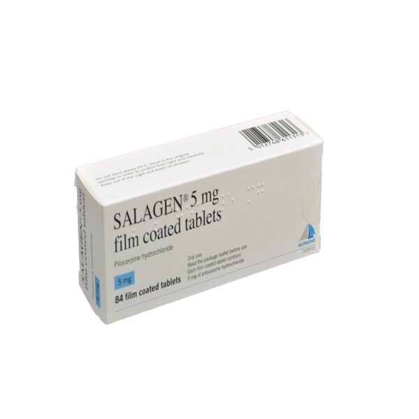 Salagen 5mg Tablets - Pilocarpine Tablets, 84 Tablets
