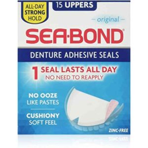 Seabond Denture Fixative Seals Uppers