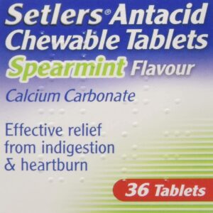 Setlers Spearmint Indigestion And heartburn Tablets