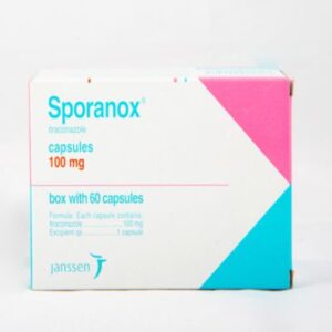 Sporanox Capsules - Itraconazole 100mg, 60 Capsules