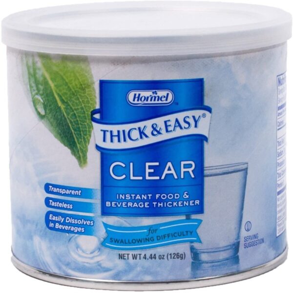 Thick and Easy Clear - Instant Food And Drink Thickener, 126G