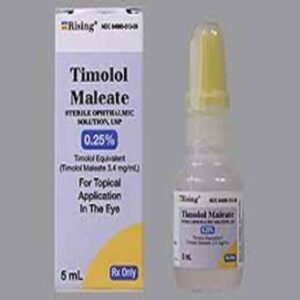 Timolol Eye Drops 0.25%, 5ML