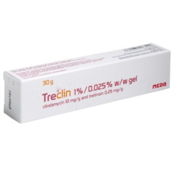 Treclin Gel - Clindamycin and Tretinoin gel, 30g