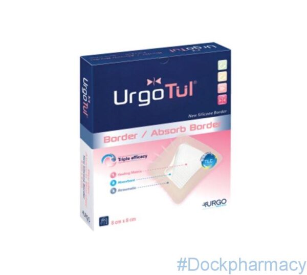 URGOTUL ABSORB BORDER 10X10CM pack of 10