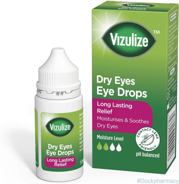 Vizulize lubricating Dry Eye Drops