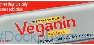 Veganin Tablets, 30 Tablets