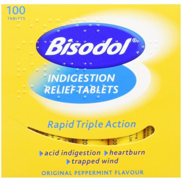 Bisodol Indigestion Relief Tablets