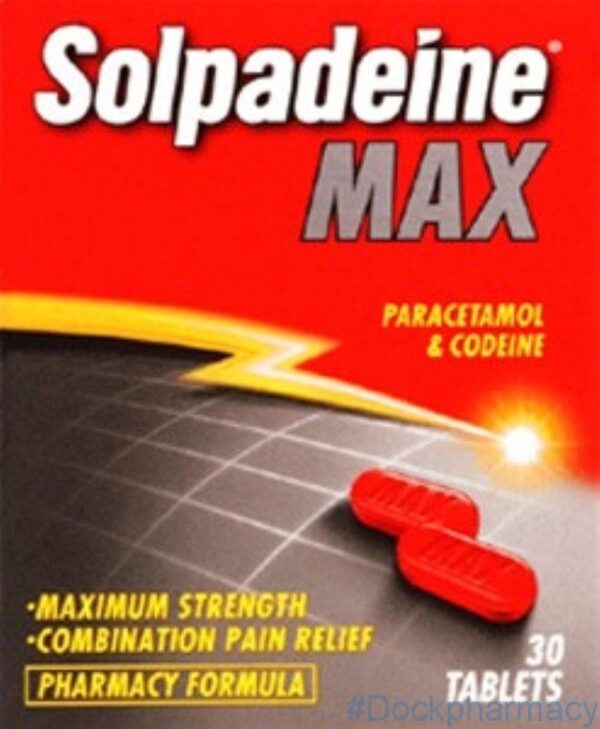 Solpadeine Max Tablets 30 Tabs