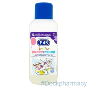 E45 JUNIOR FOAMING BATH MILK, 500ML