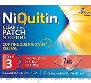 NIQUITIN CLR PATCH STEP 3 7MG, 7