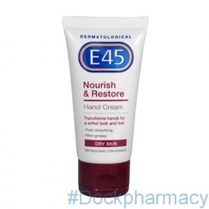 E45 NOURISH & RESTORE HAND CREAM, 50ML
