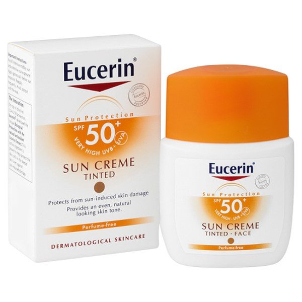 EUCERIN SUN TINTED FACE CRM SPF50, 50ML