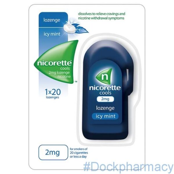 Nicorette Cools Lozenges Mint 2mg, 20