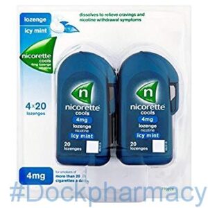 Nicorette Cools Lozenges Mint 4mg, 80