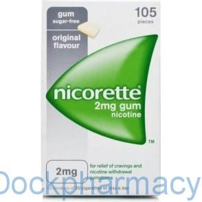 Nicorette Original Gum 2mg , 105