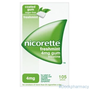 Nicorette Original Gum 4mg, 105