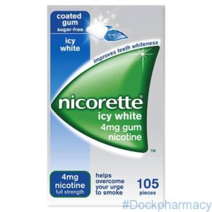 Nicorette Icy White Gum 4mg, 105