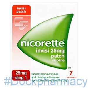 NICORETTE INVISI PATCH 25MG, 7