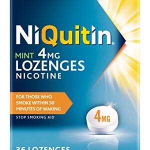 NIQUITIN LOZENGE MINT 4MG, 36