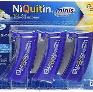 NIQUITIN MINIS MINT 1.5MG LOZENGES, 60