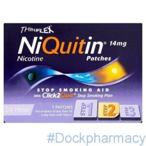 NIQUITIN STEP 2-7 DAY PK GSL 14MG, 7