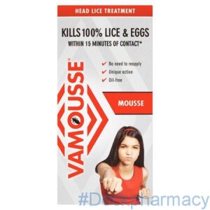 VAMOUSSE HEAD LICE TREATMENT, 160ML