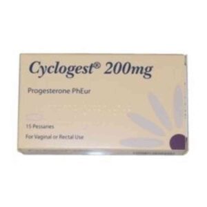 Cyclogest 200mg Pessary Progesterone, Pack of 15