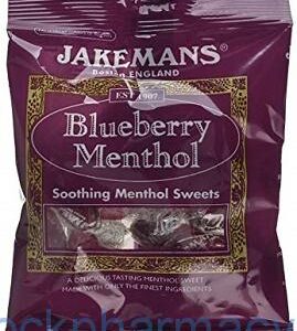 Jakemans Blueberry Menthol, 100g