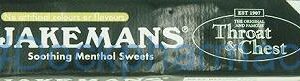 Jakemans Throat & Chest, 41g Sticks