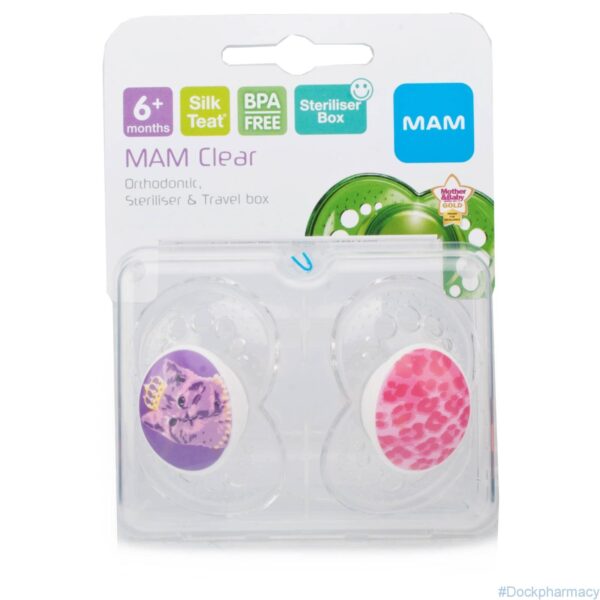 Mam Night Soother 6+Month, Twin Soother
