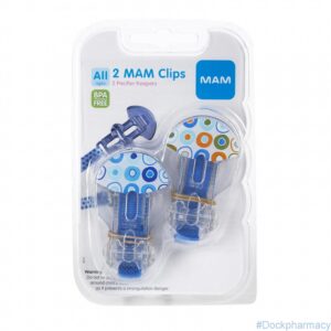 Mam Soother Clip, Twin Pack