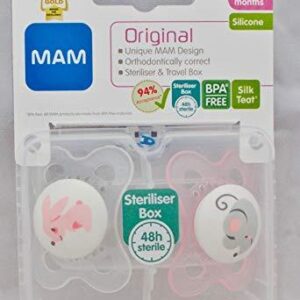Mam Soother Start 0-2 Months, Twin Pack