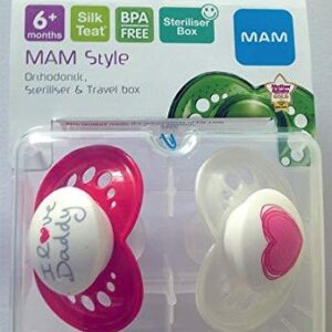 Mam Soother Style 6 Months & Over, Twin Pack