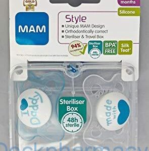 Mam Soother Style Sr3402 0 Months, Twin Pack