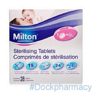 Milton Sterilising Tablets, 28 Tablets
