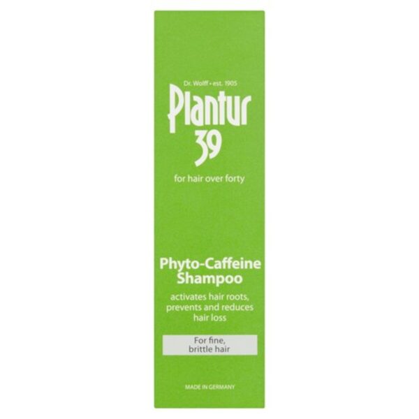 Plantur Caffeine Shampoo - For Fine and Brittle Hair, 250ml