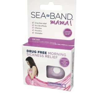 Sea-Band Wrist Band For Pregnancy, 2 Bands