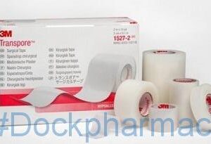 TRANSPORE TAPE 1.25CM X 5M