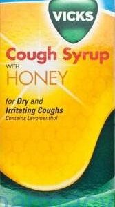 Vicks Cough Syrup Honey, 120ml