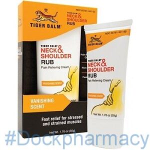Tiger Balm Neck And Shoulder Rub, 50g