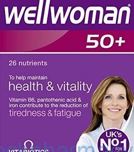 Wellwoman 50+, 30 Tablets, [Vitabiotics]
