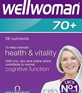 Wellwoman 70+, 30 Tablets, [Vitabiotics]