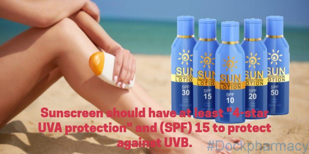 sunscreen standard