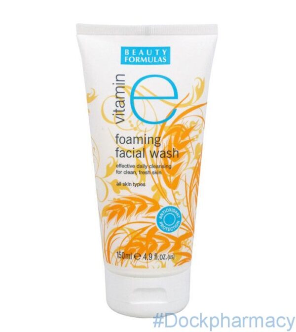 Beauty Formulas Vitamin E Foaming Facial Wash