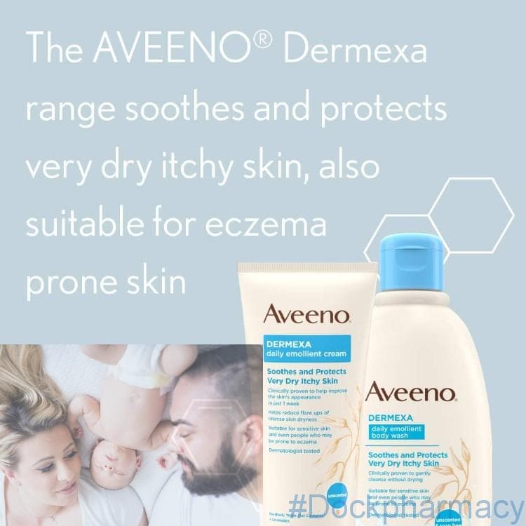 Aveeno Dermexa Fast and Long-Lasting Balm itchy dry skin solution